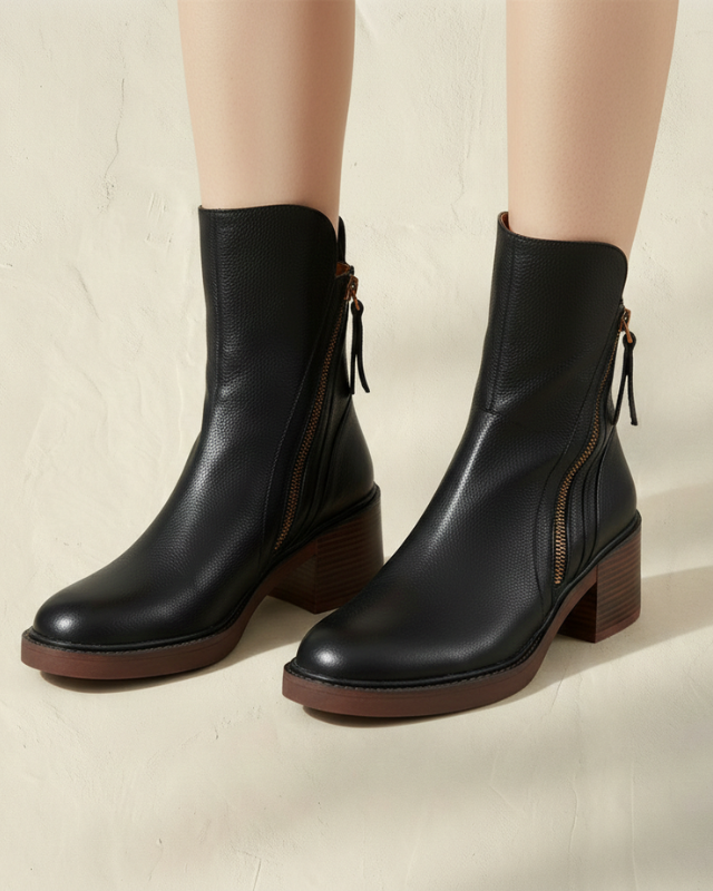 Abie™ | Botas de Cuero