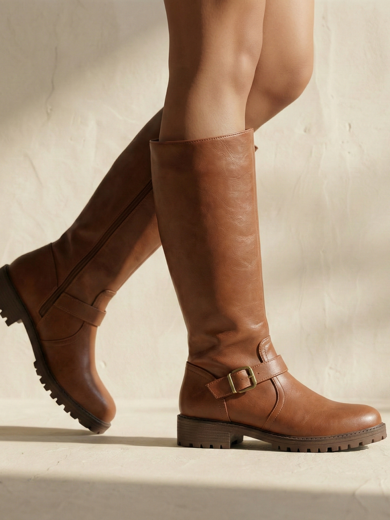 Rosavie™ | Botas de Cuero de Temporada