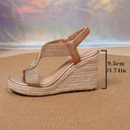 Noelle™ | Tacones Abiertos de Punto