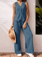 Sofía™ | Conjunto Chaleco + Pantalón de Regalo