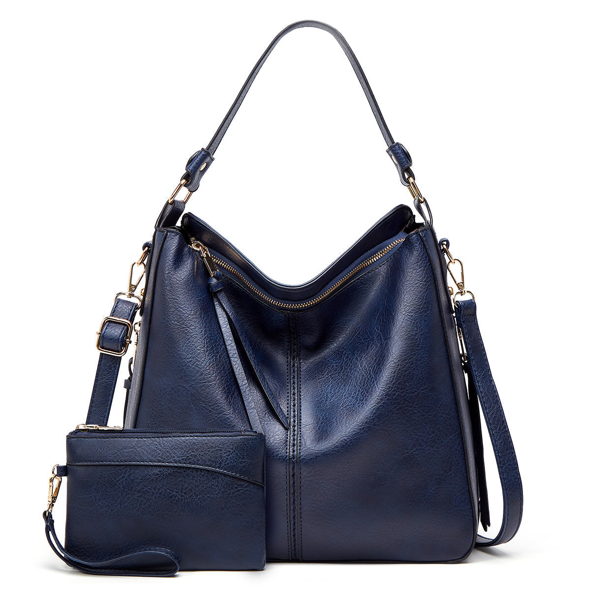 Bolso de Hombro de Piel de Lujo Antirrobo™
