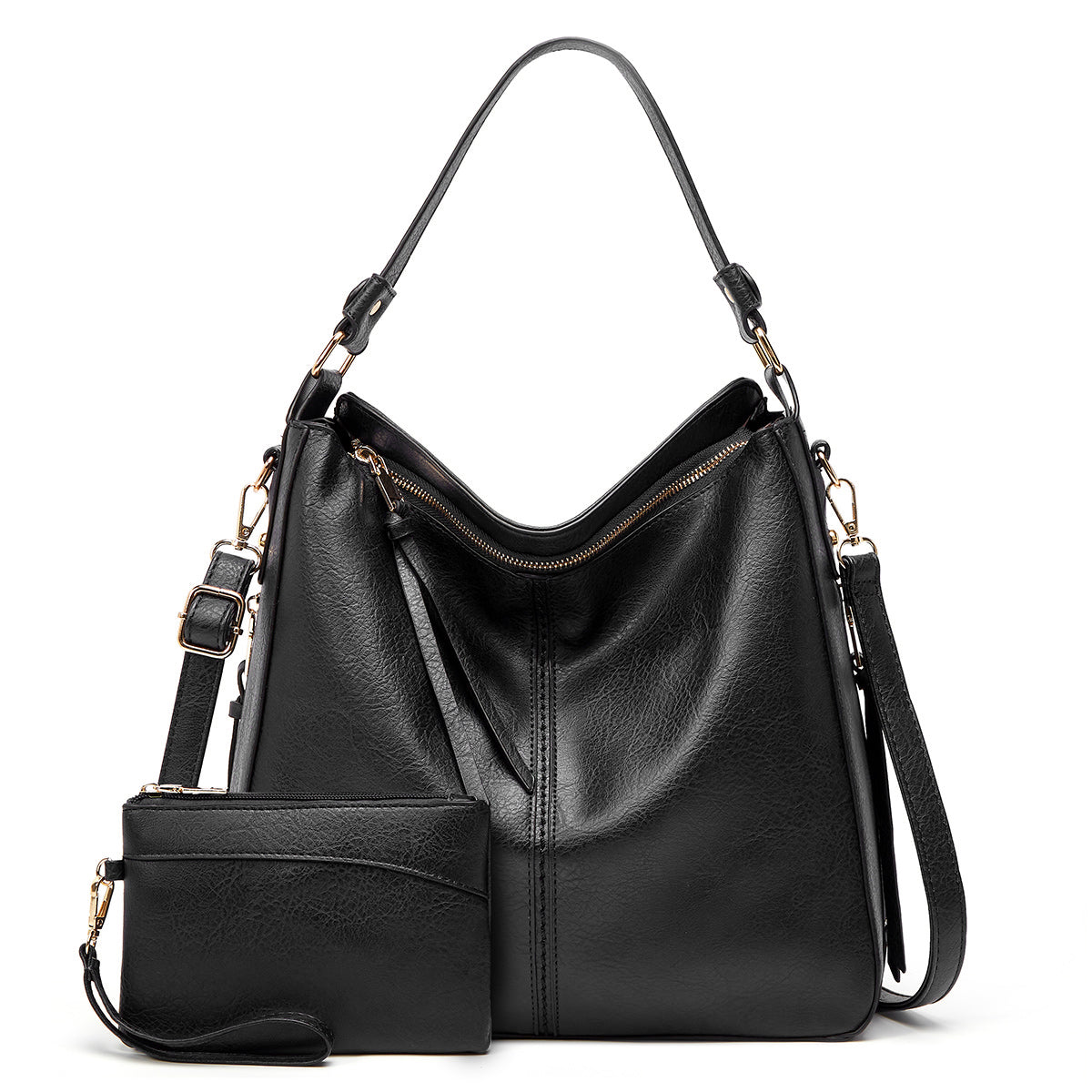 Bolso de Hombro de Piel de Lujo Antirrobo™