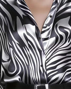 Camisa con Estilo Zebra Elegante™