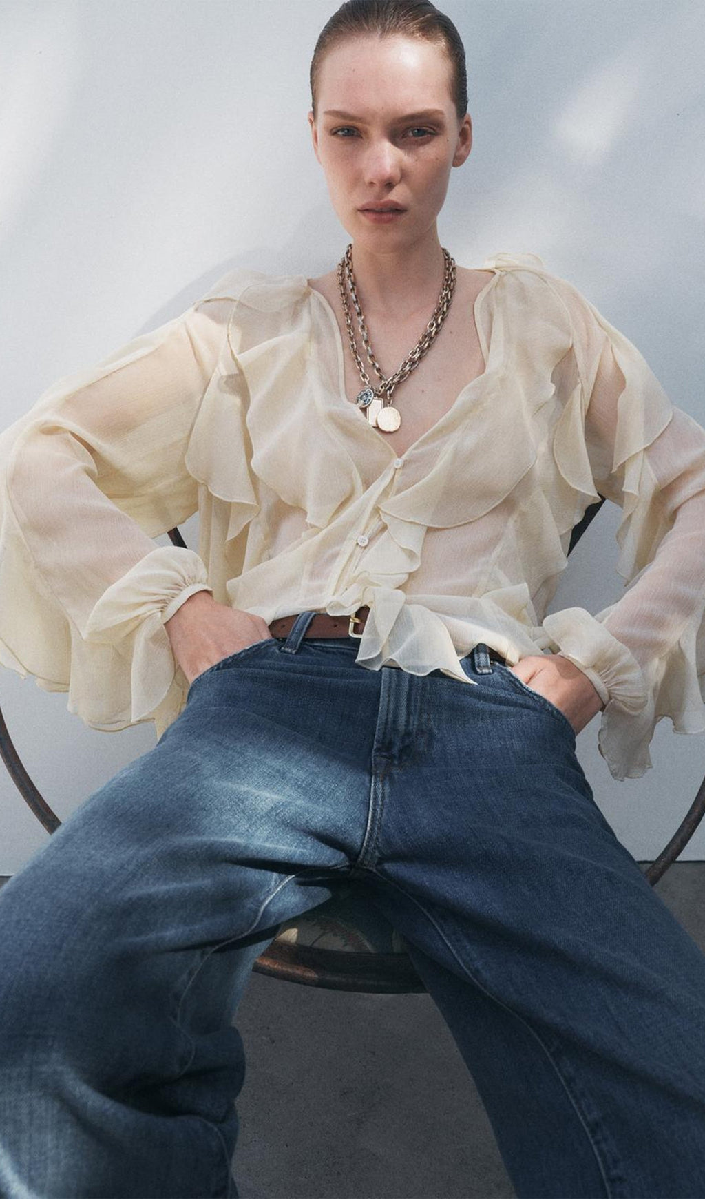 Blusa con Volantes™