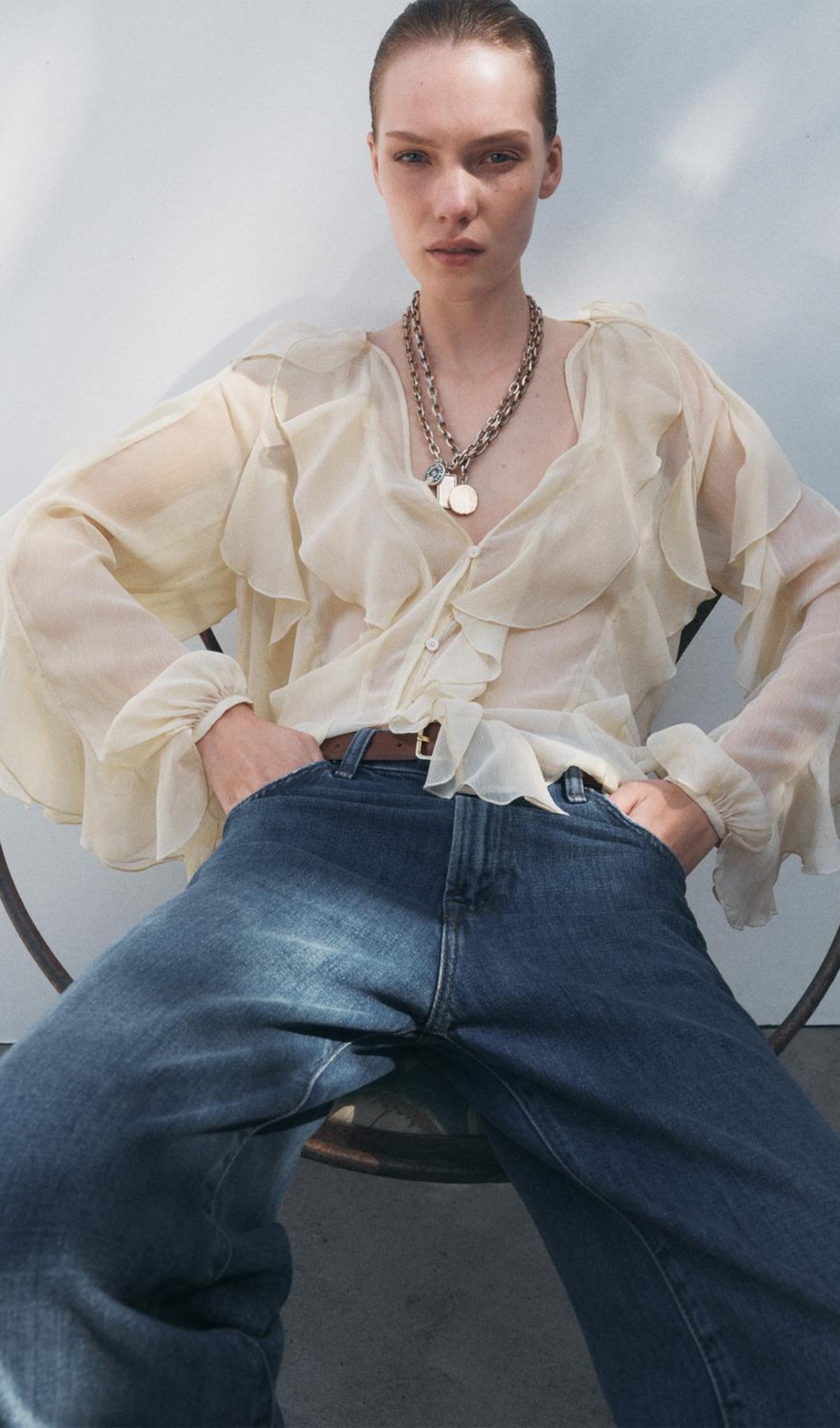 Blusa con Volantes™