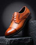 Bellville™ | Zapatos Oxford de Piel Trenzada