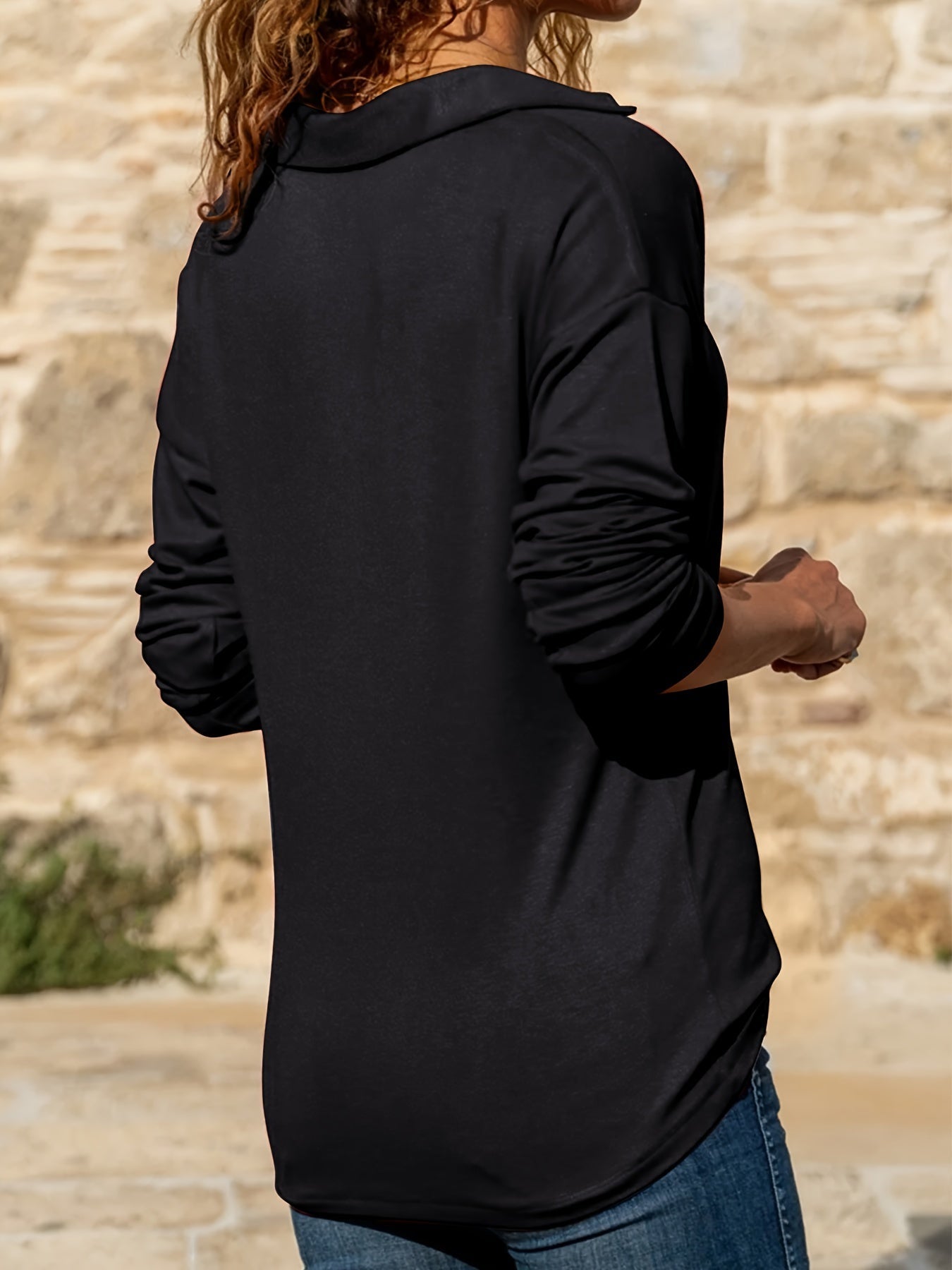 Blusa Chic de Manga Larga™