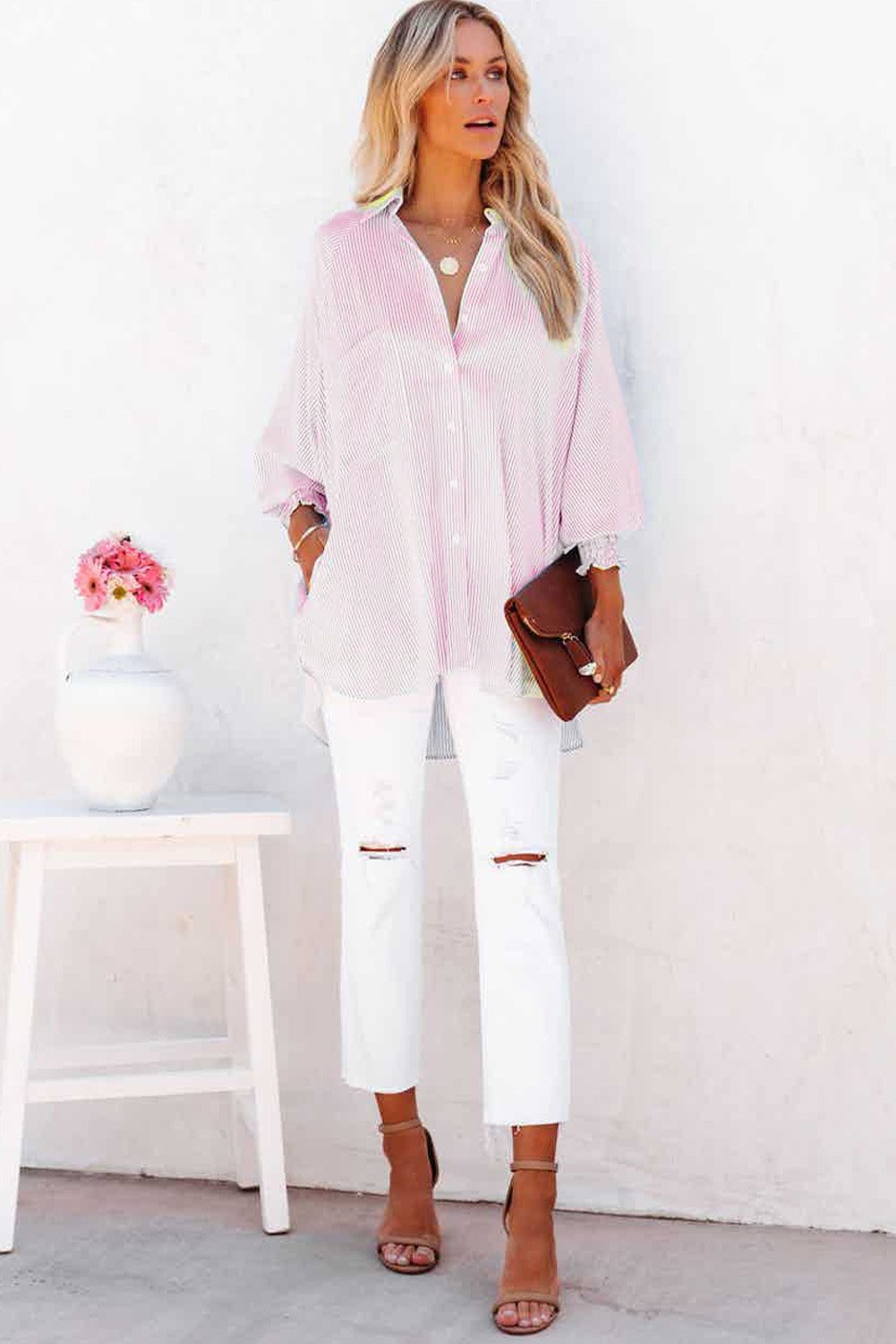 Camisa Oversize de Rayas™