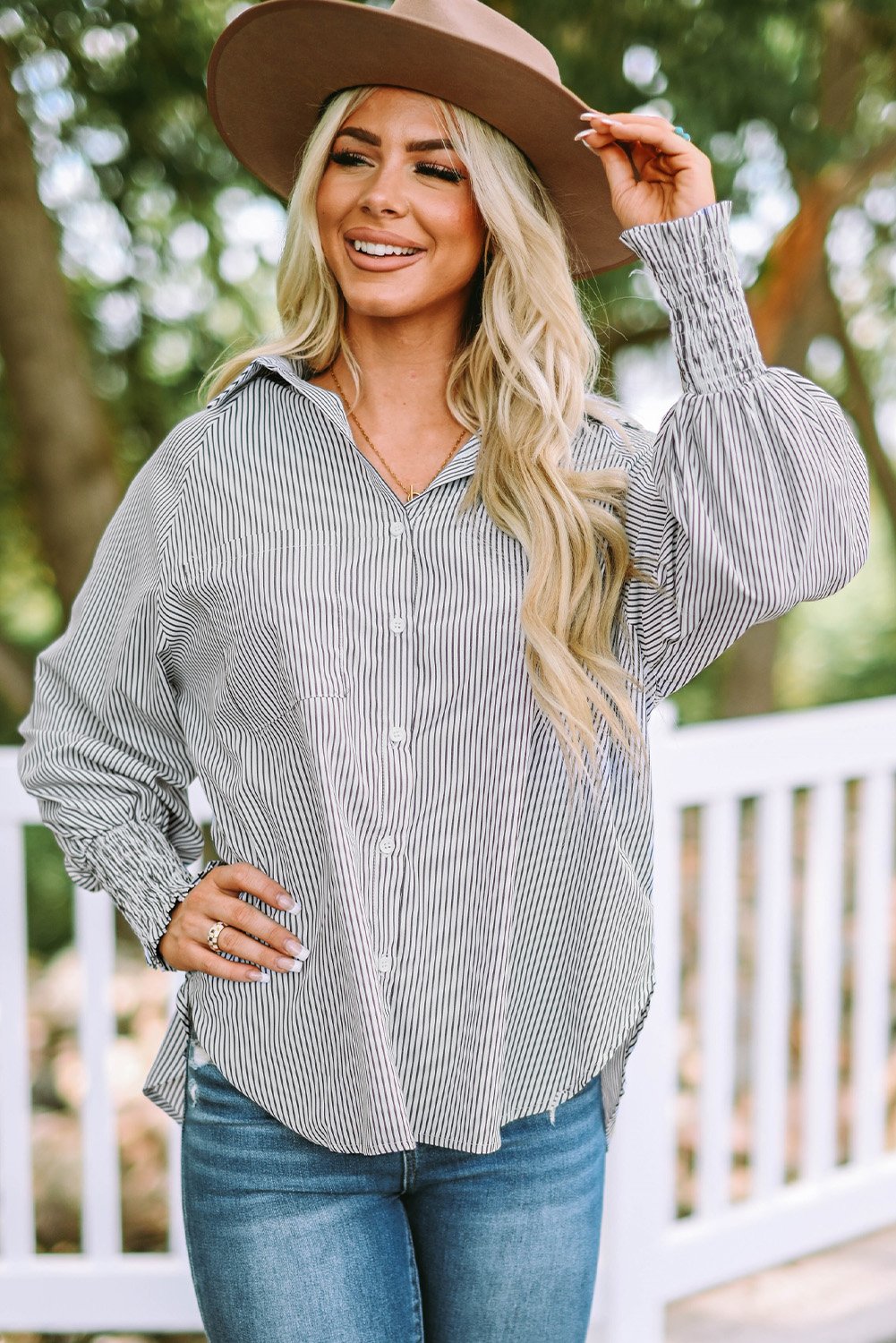 Camisa Oversize de Rayas™