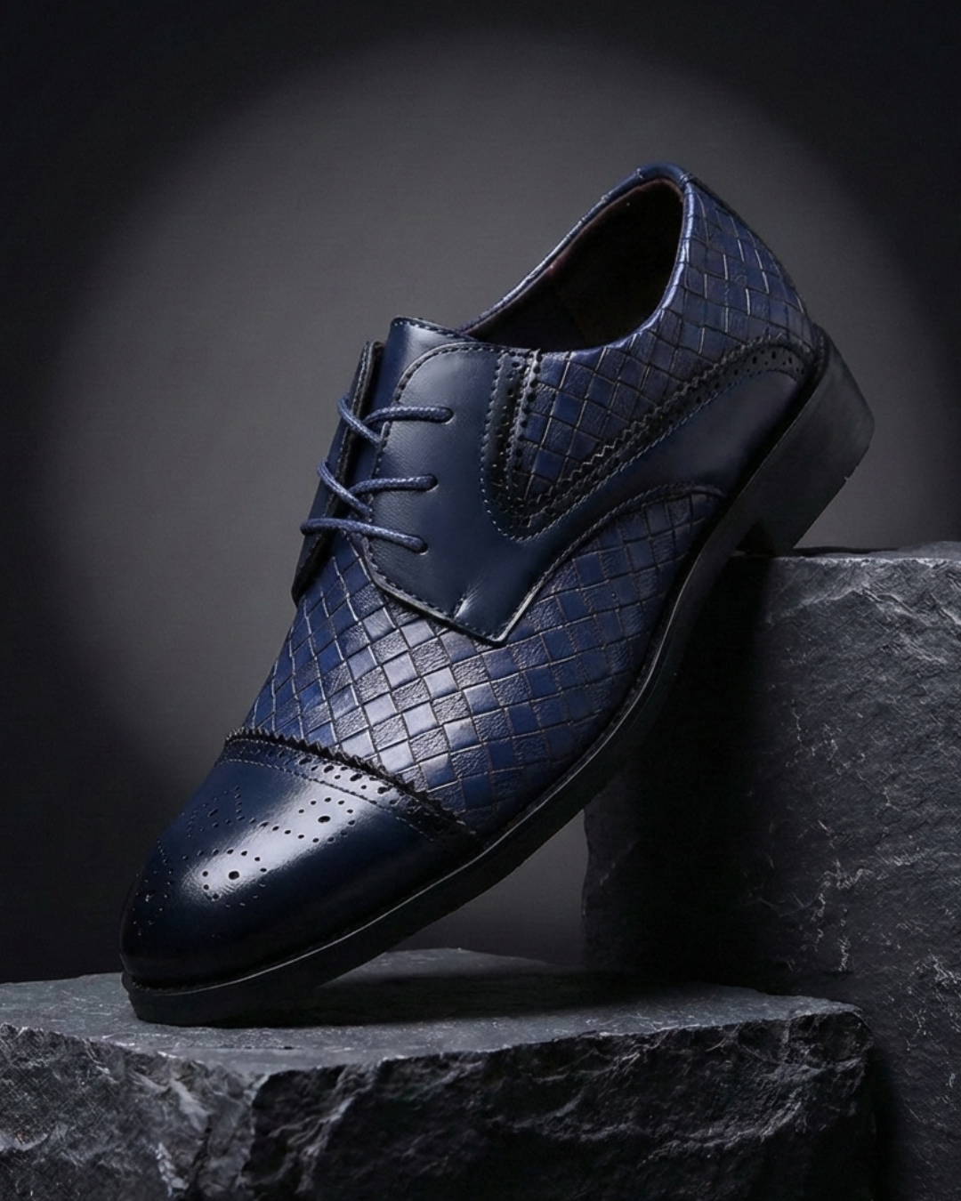 Bellville™ | Zapatos Oxford de Piel Trenzada