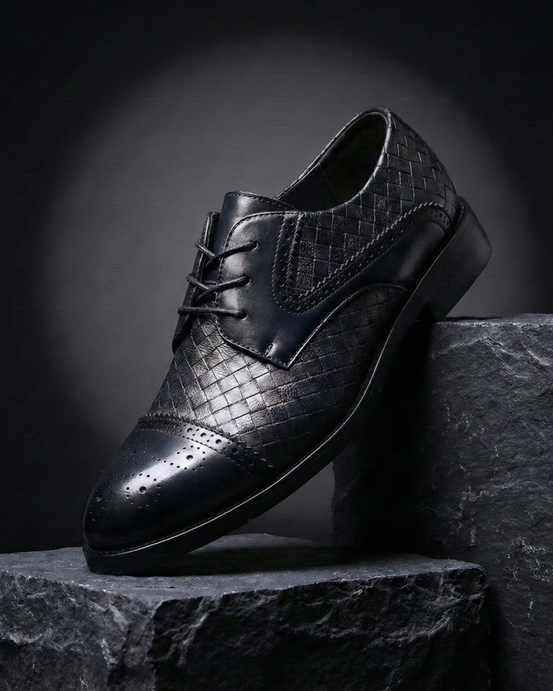 Bellville™ | Zapatos Oxford de Piel Trenzada