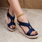 Noelle™ | Tacones Abiertos de Punto