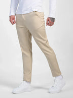 Astino™ | Pantalones Elásticos Beige