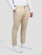 Astino™ | Pantalones Elásticos Beige