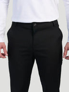 Astino™ | Pantalones Rectos Negro