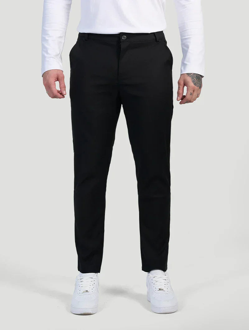 Astino™ | Pantalones Rectos Negro