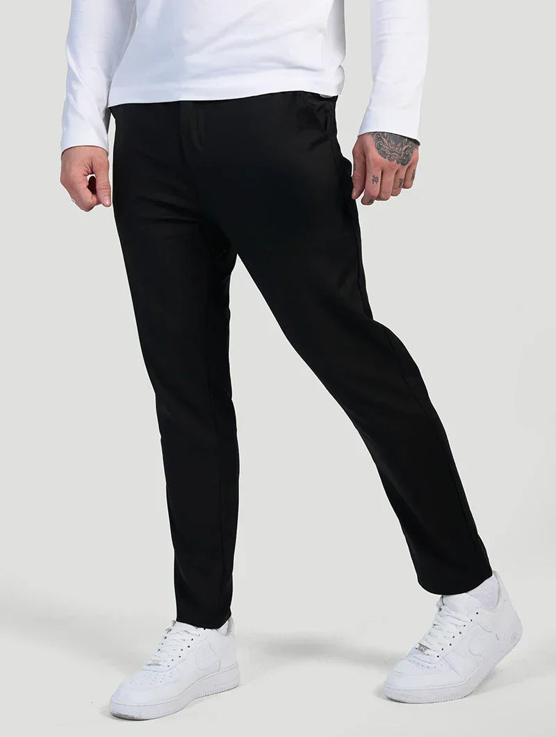 Astino™ | Pantalones Rectos Negro