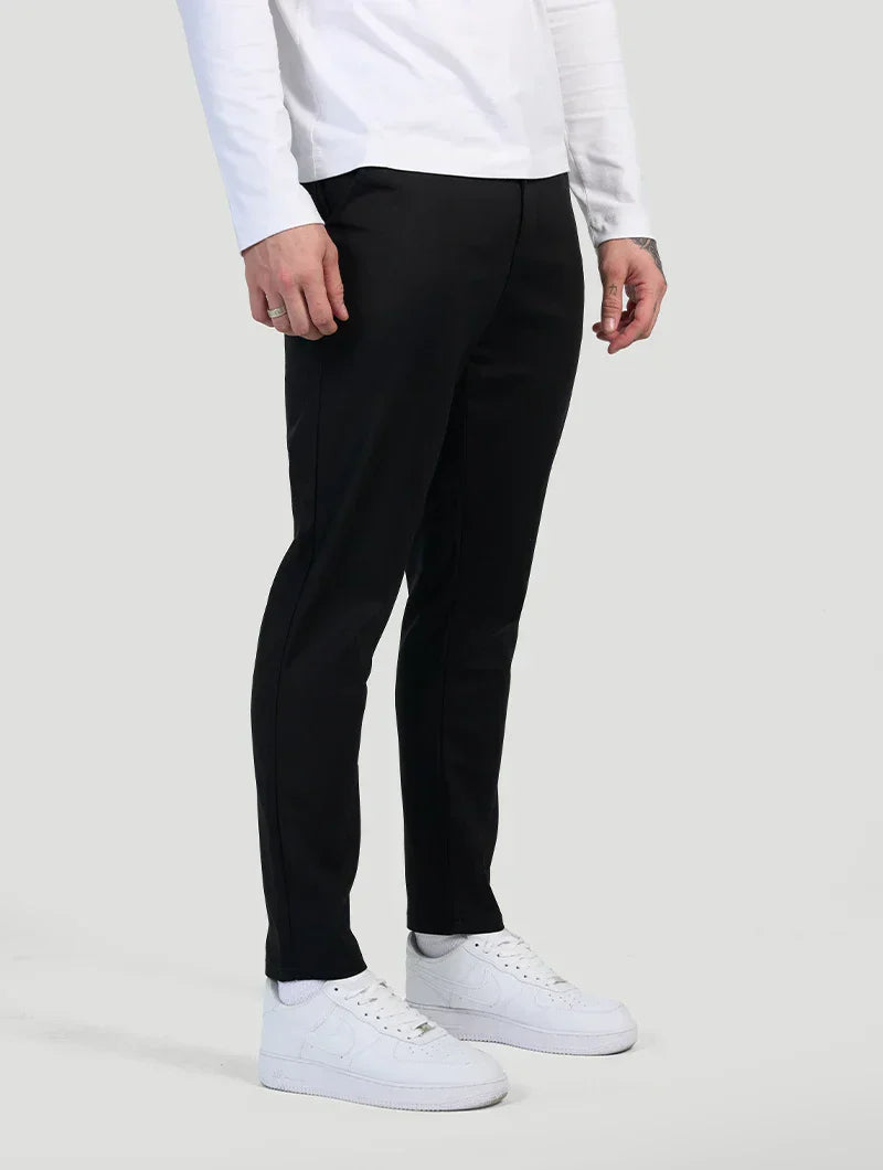 Astino™ | Pantalones Rectos Negro