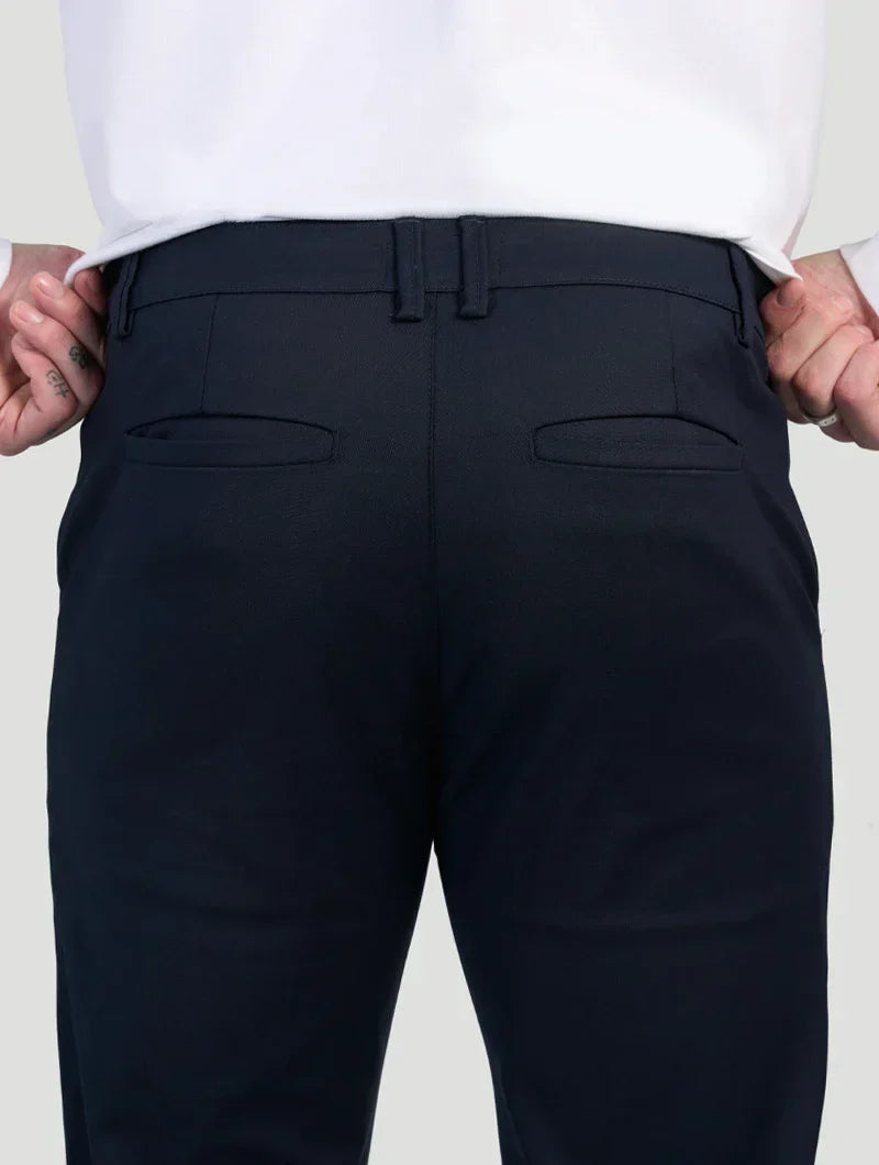 Astino™ | Pantalones Rectos Azul Oscuro