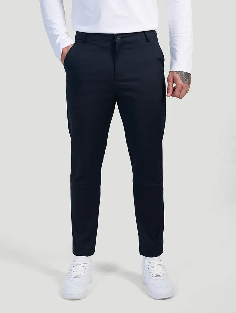 Astino™ | Pantalones Rectos Azul Oscuro