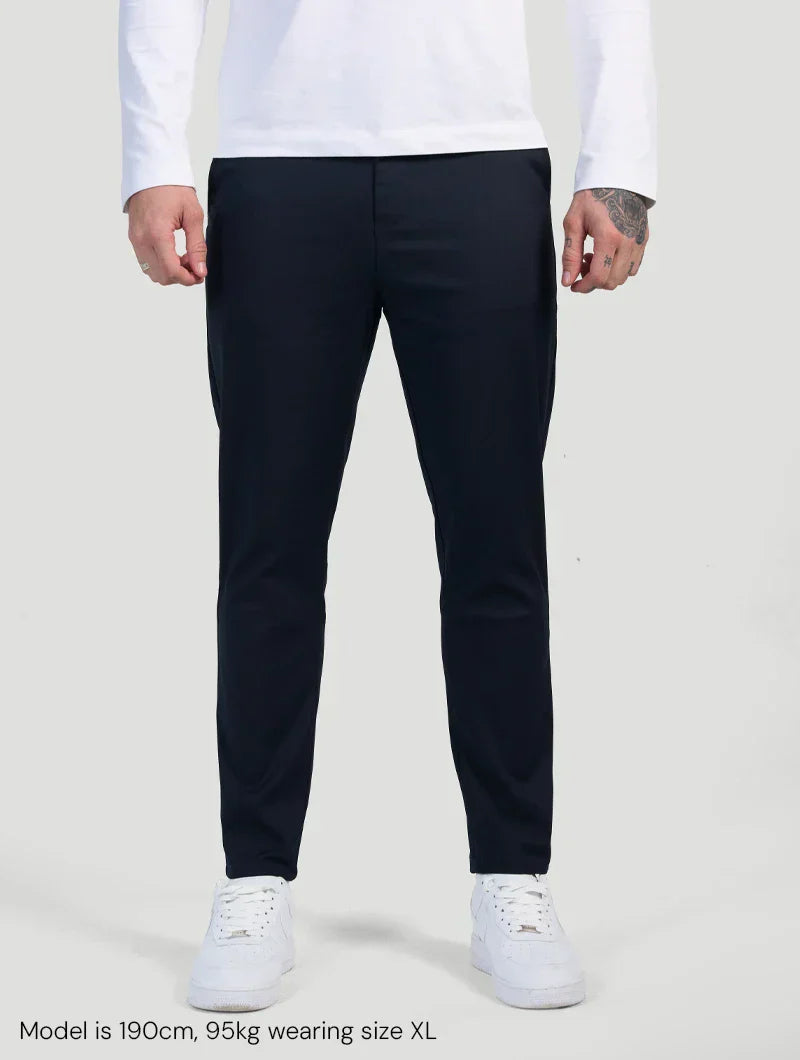 Astino™ | Pantalones Rectos Azul Oscuro