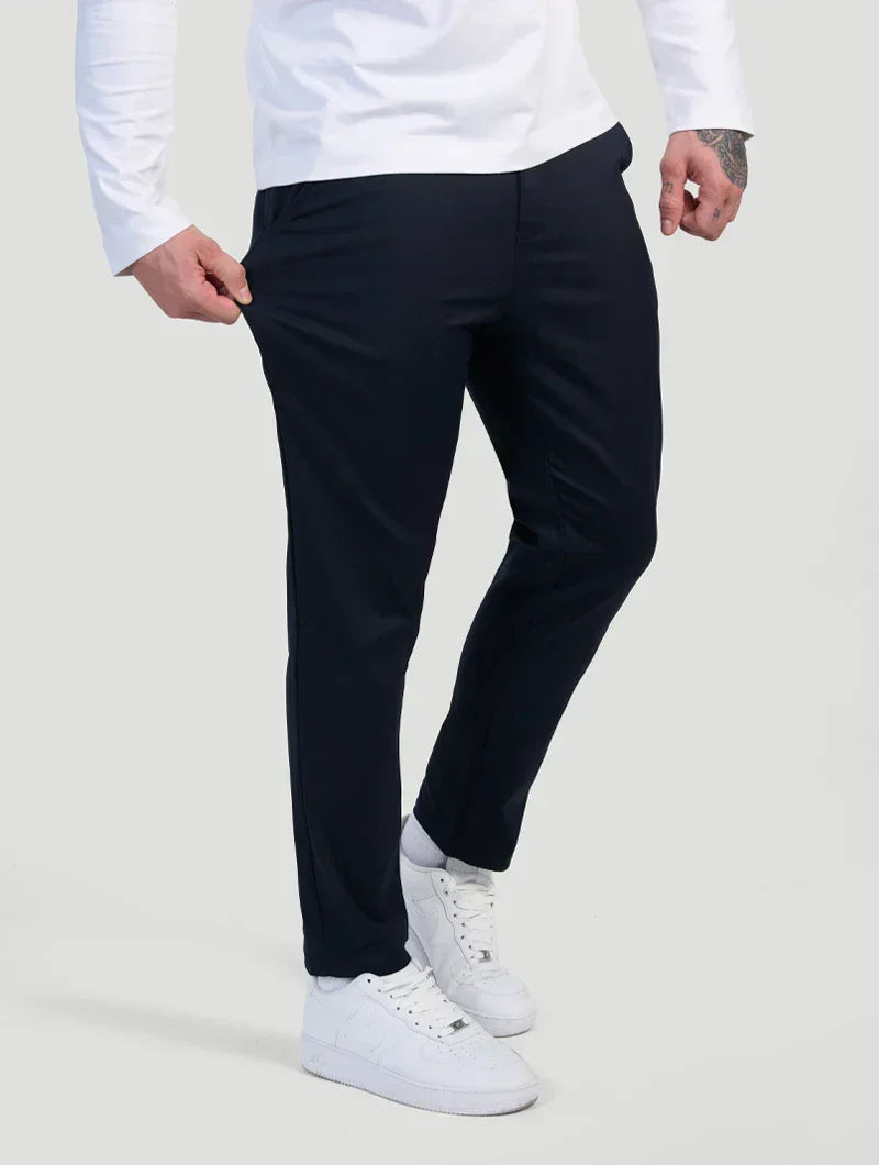 Astino™ | Pantalones Rectos Azul Oscuro