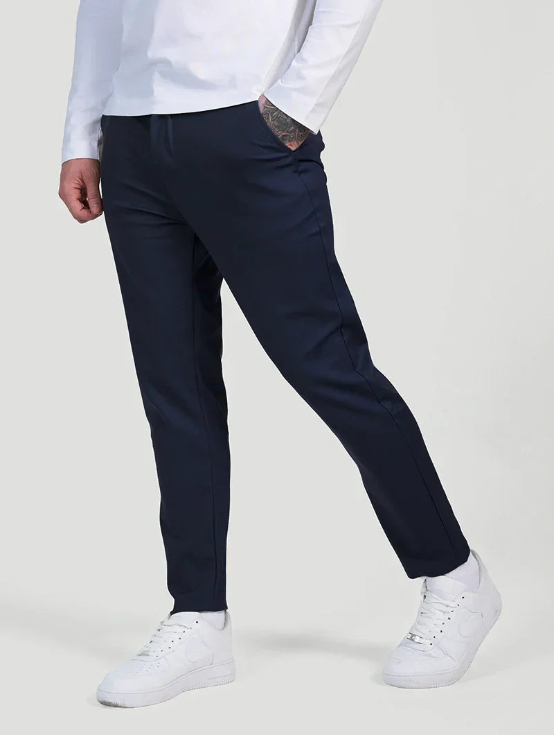 Astino™ | Pantalones Rectos Azul Oscuro