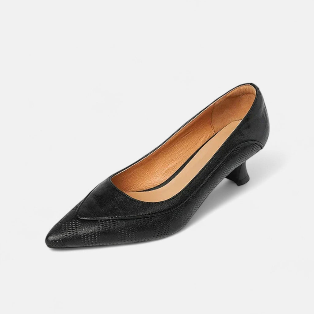 Amara™ | Tacones de Cuero
