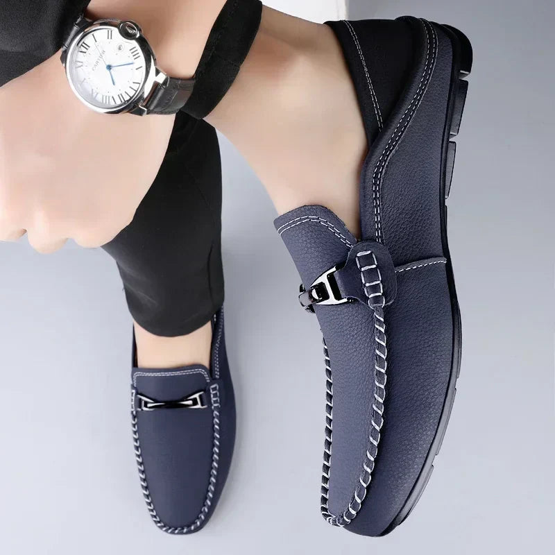Alessandro™ | Mocasines de Piel Auténtica