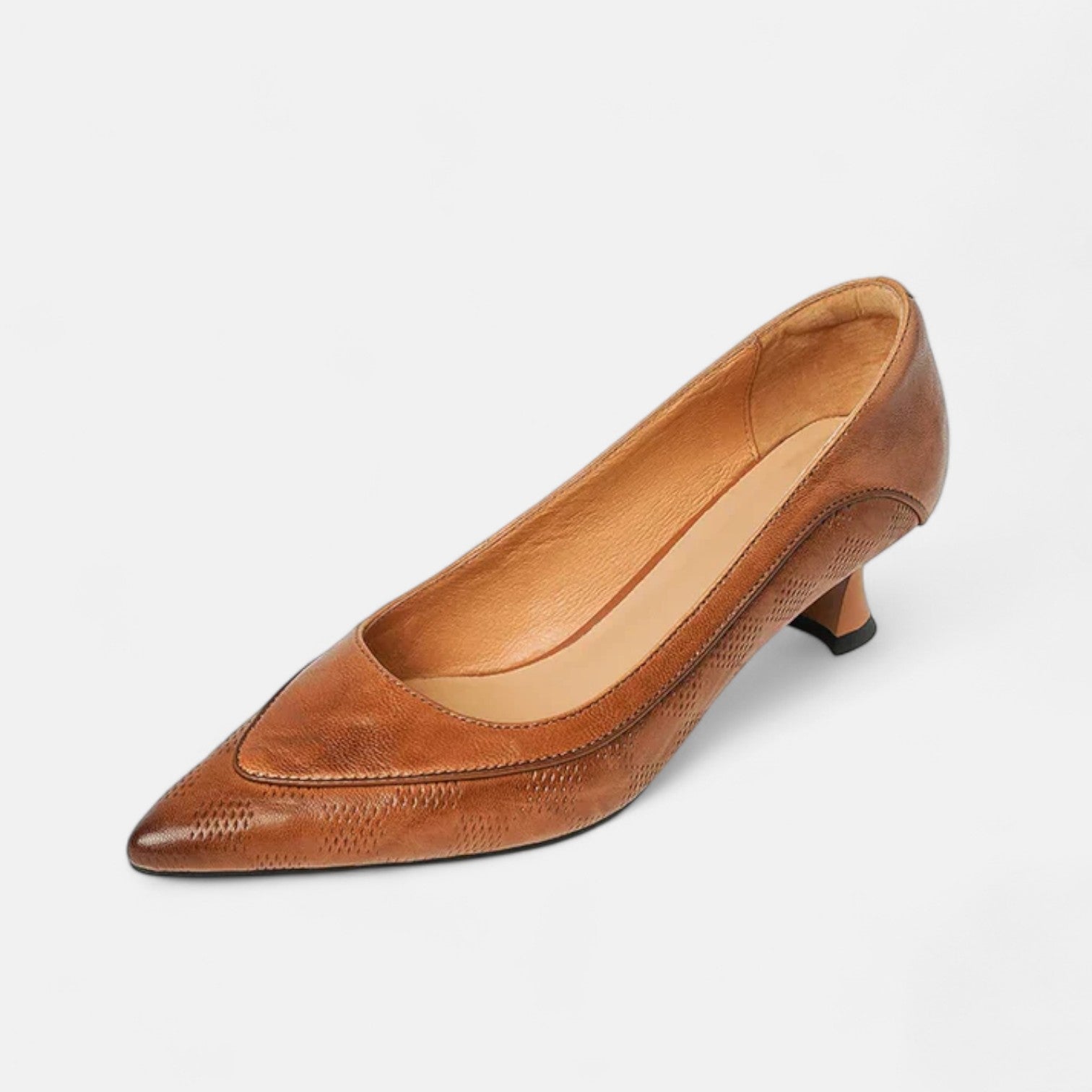 Amara™ | Tacones de Cuero