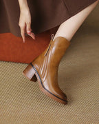 Abie™ | Botas de Cuero