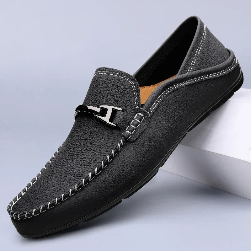Alessandro™ | Mocasines de Piel Auténtica