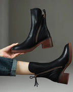 Abie™ | Botas de Cuero