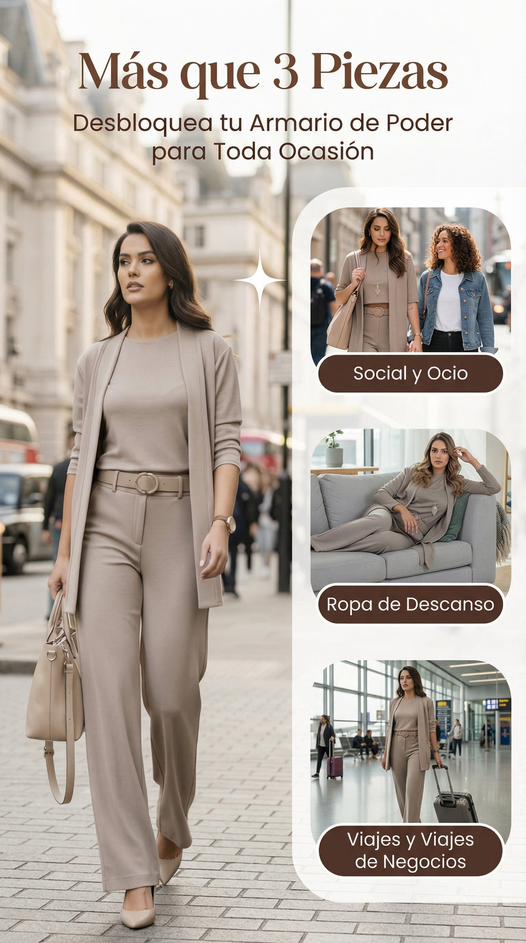 Marixa™ | Conjunto Elegante de 3 piezas
