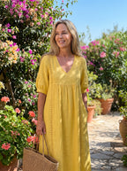 SEFI™ | VESTIDO MIDI FLUIDO