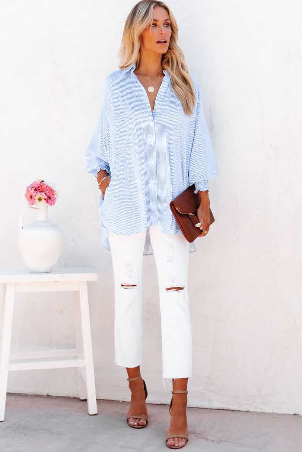 Camisa Oversize de Rayas™