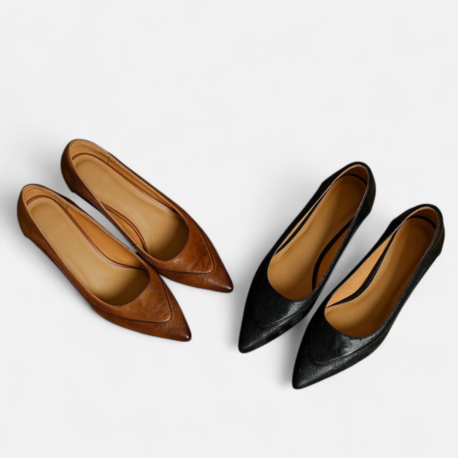 Amara™ | Tacones de Cuero
