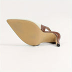 Amélie™ | Tacones Slingback en Contrast