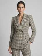 Gabriella™ | Traje de Cuadro Minucioso