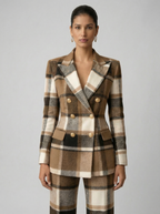 Gabriella™ | Traje de Cuadro Minucioso