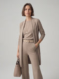 Elena™ | Conjunto Cárdigan Largo Top y Pantalón