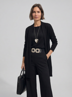 Elena™ | Conjunto Cárdigan Largo Top y Pantalón