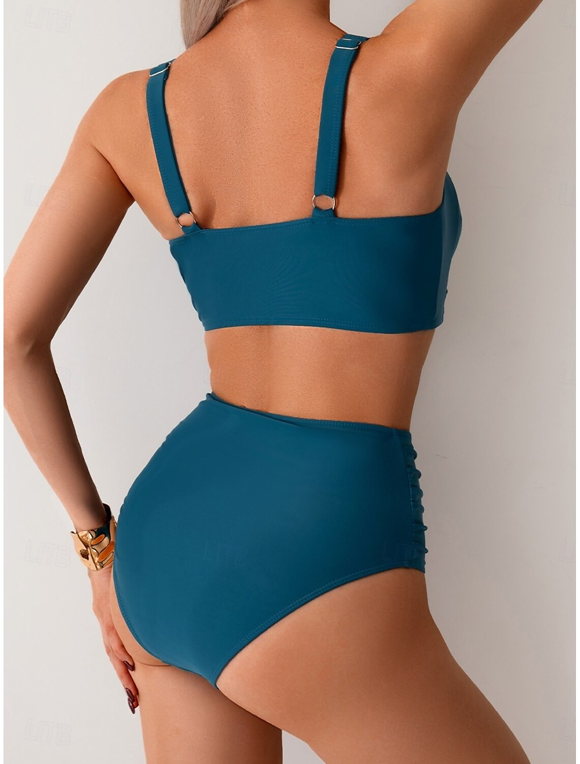 Nicole™ | Bikini con Tejido Fruncido