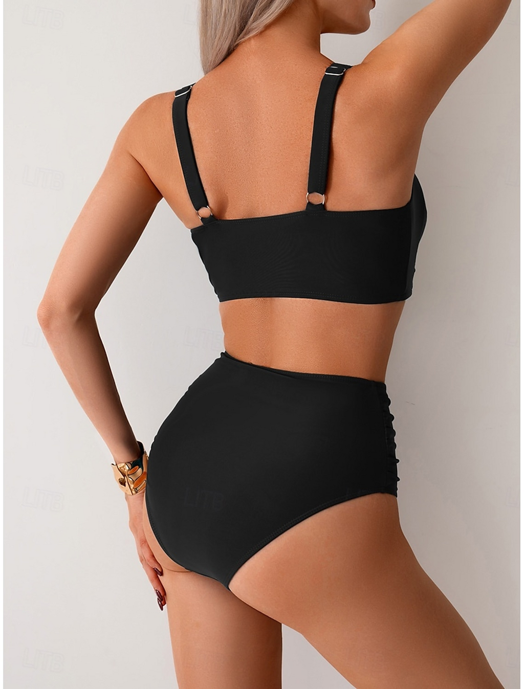 Nicole™ | Bikini con Tejido Fruncido
