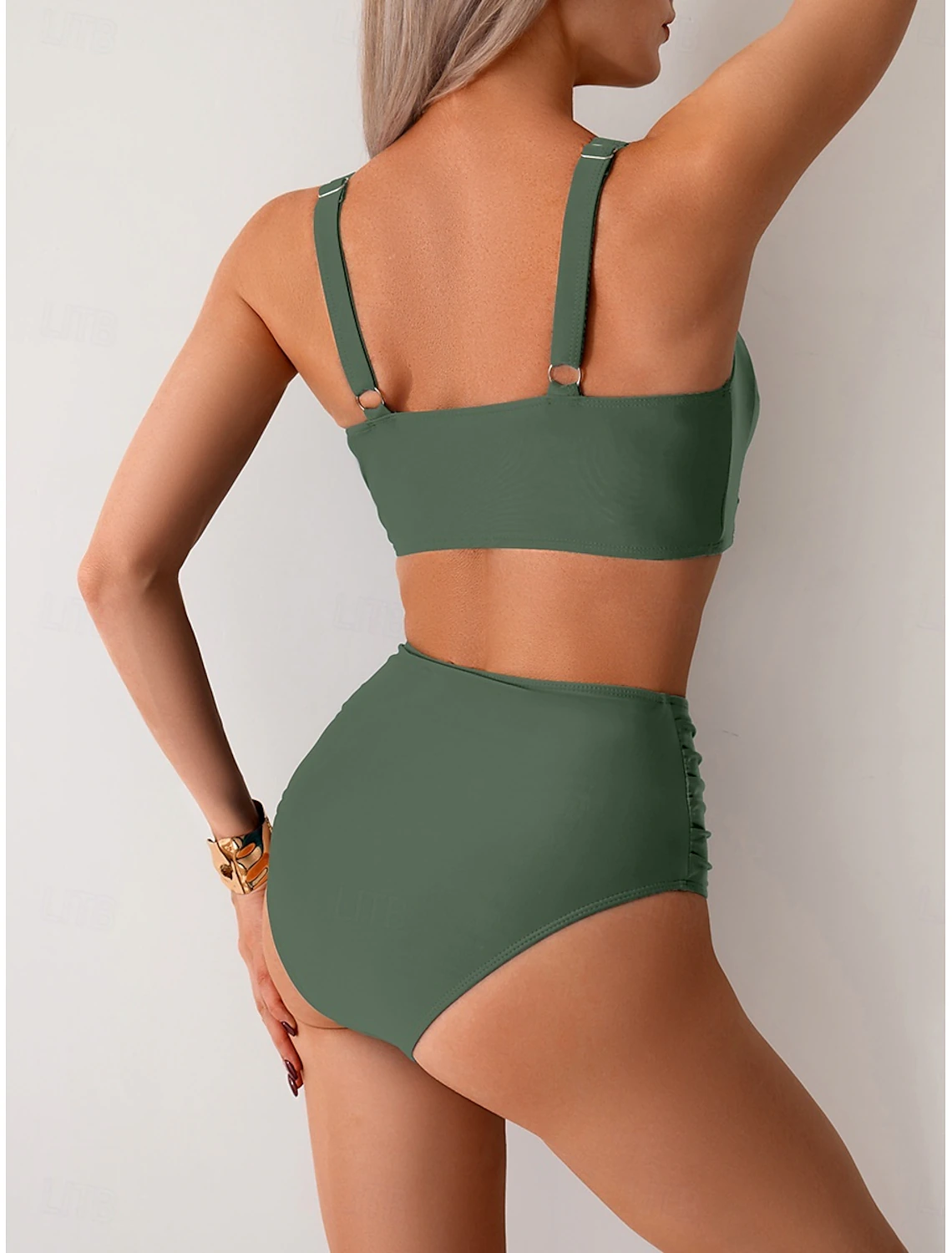 Nicole™ | Bikini con Tejido Fruncido